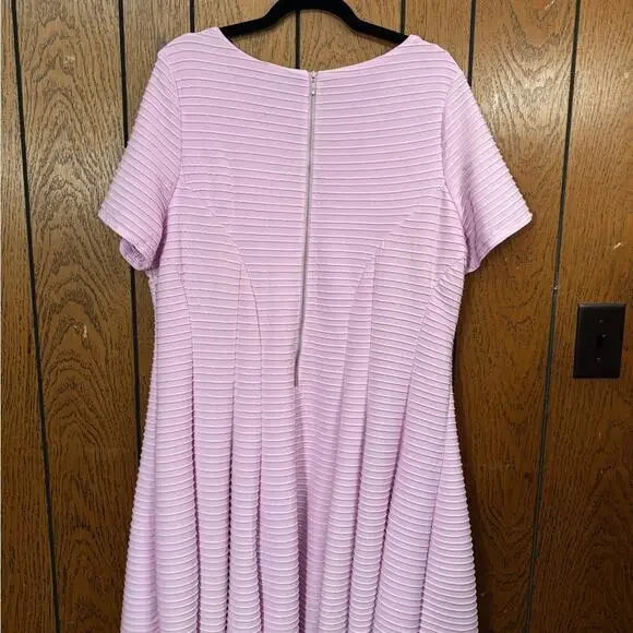 Lane Bryant Soft Pink Midi Dress - Picture 4 of 4